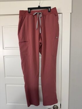 Men's Cargo Drawstring Pants in Dusty Rose